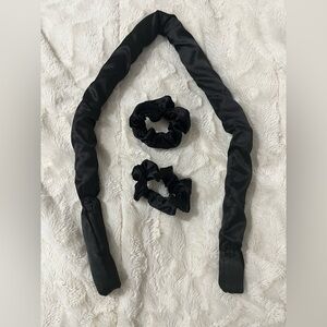 Heatless Hair Curler Set - Black Hair Accessory Set